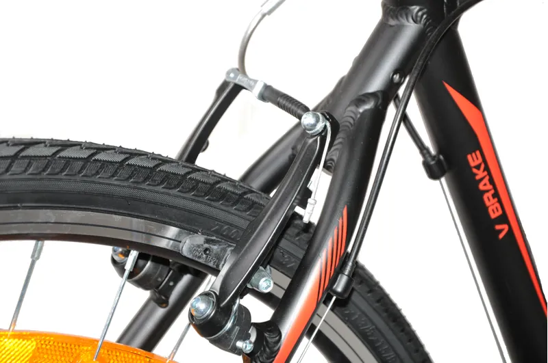 Ammaco Road Runner Pro V 700c Sports Hybrid Black-7